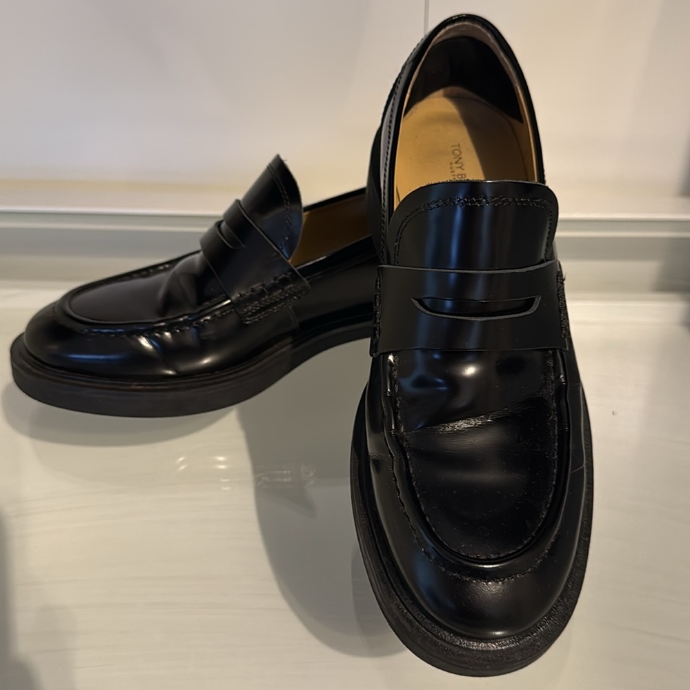 Tony Bianco Black Loafers